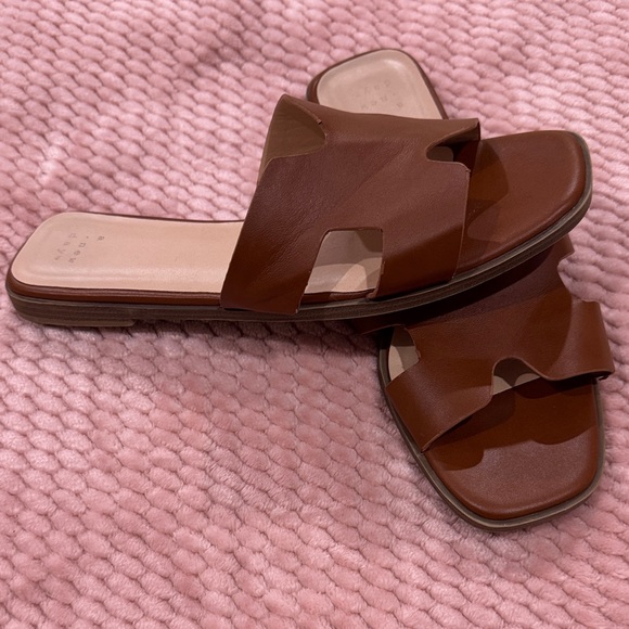 a new day Brown Slide Sandals - Picture 7 of 7